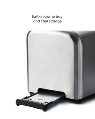Durapres Toast IQ 2 Slice Digital Toaster DT520 - Grey