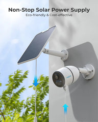 Reolink Solar Panel 2 for Security Cameras - White