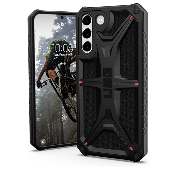 UAG Monarch Case For Samsung Galaxy S22 Plus - Kevlar Black