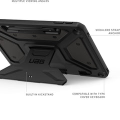UAG Metropolis SE Microsoft Surface Pro 12 Rugged Case - Black