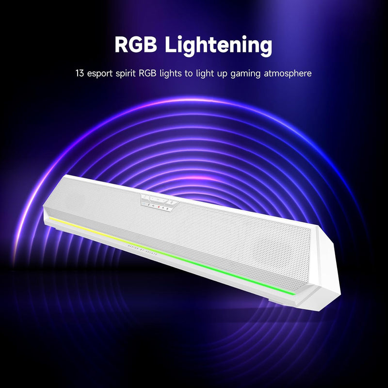 Edifier G1500 BAR 7.1 Surround Gaming Speaker - White