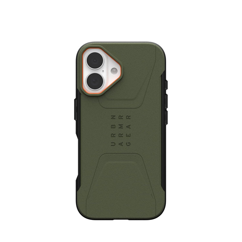UAG Civilian Magsafe Case for iPhone 16 - Olive Drab