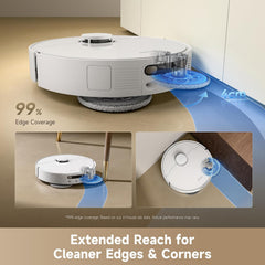 Dreame D30 Ultra Robot Vacuum and Mop - White