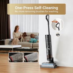 Dreame H12 Pro Wet and Dry Vacuum Cleaner and Mop - Black