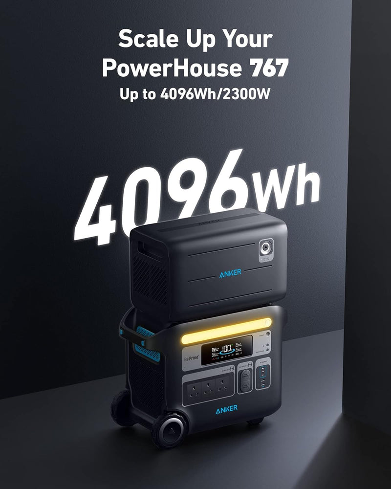 Anker Power House Expansion Battery 2048WH - Black