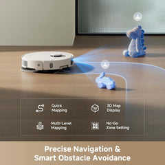 Dreame L10s Ultra Gen 3 Robot Vacuum and Mop - White