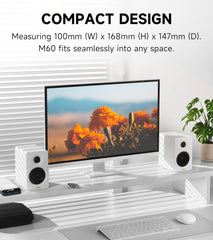 Edifier M60 Product Deck | M series Speakers - White