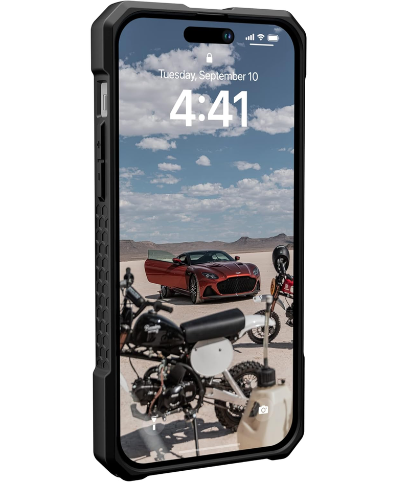 UAG Monarch Pro Case For iPhone 14 Pro Max  - Kevlar Silver