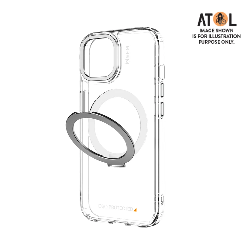 EFM Alta Armour Case with D3O BIO For iPhone 15 Plus - Clear