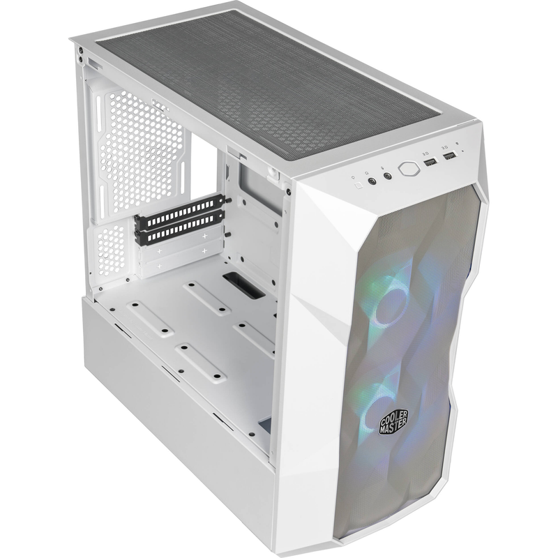 Cooler Master MasterBox TD300 Mesh Mid-Tower Case - White