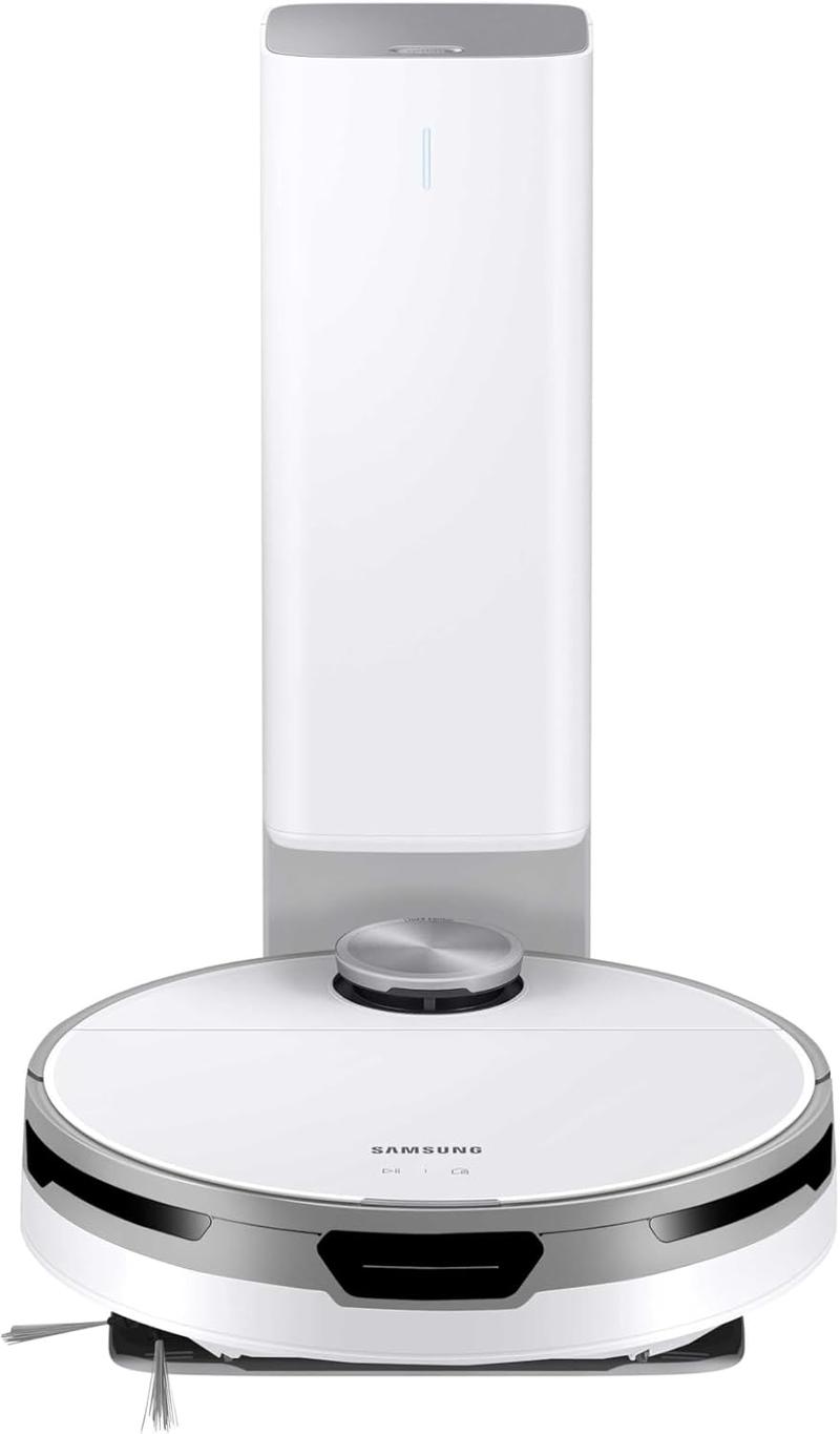 Samsung Bespoke Jet Bot AI + Robot Vacuum - White