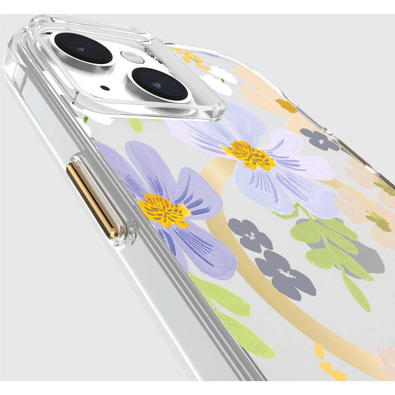 Case-Mate Rifle Paper MagSafe Case For iPhone 15 - Pastel Marguerite