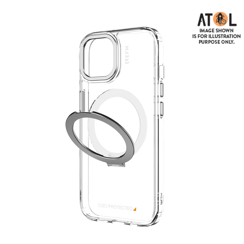 EFM Alta Armour Case with D3O BIO For Apple iPhone 15 - Clear