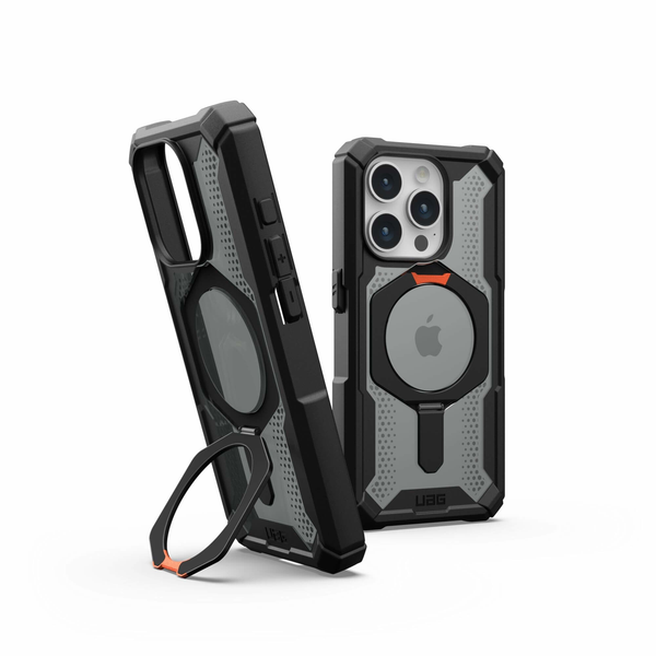 UAG Plasma XTE Case For Apple iPhone 15 Pro - Black/Orange