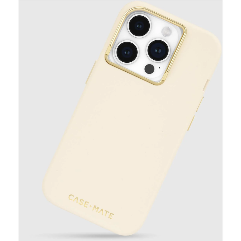 Case-Mate Silicone MagSafe Case For Apple iPhone 15 - Beige