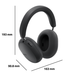Sonos Ace Ultra Wireless Active Noise Cancelling Over-Ear Headphones - Black