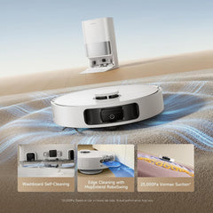Dreame D30 Ultra Robot Vacuum and Mop - White