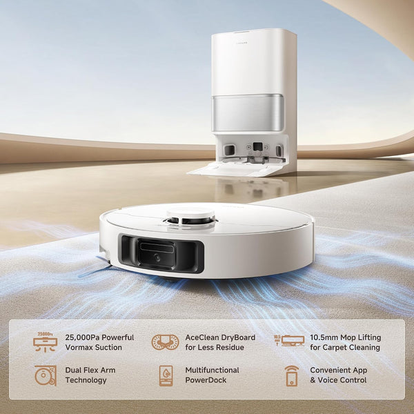 Dreame L10s Ultra Gen 3 Robot Vacuum and Mop - White