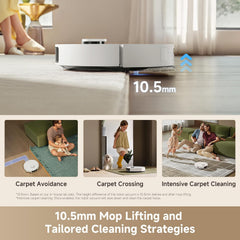 Dreame L10s Ultra Gen 3 Robot Vacuum and Mop - White