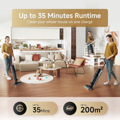 Dreame H12 Pro Wet and Dry Vacuum Cleaner and Mop - Black