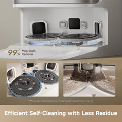 Dreame D30 Ultra Robot Vacuum and Mop - White