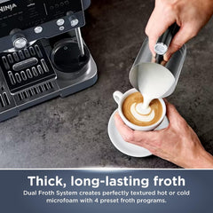 Ninja Luxe Cafe Premier Espresso Machine ES601CYANZ - Cyberspace