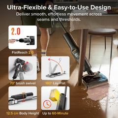 Roborock F25 LT Gen2 Wet & Dry Vacuum Cleaner - Black