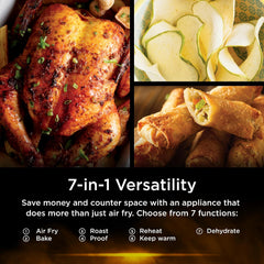 Ninja XXXL FlexDrawer Air Fryer 10.4L AF500ANZ - Black