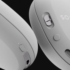 Sonos Ace Ultra Wireless Active Noise Cancelling Over-Ear Headphones - White
