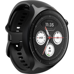 Motorola moto watch 47mm Smartwatch with Silicone Strap - Black