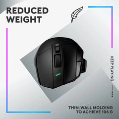 Logitech G502 X Plus Wireless RGB Gaming Mouse - Black