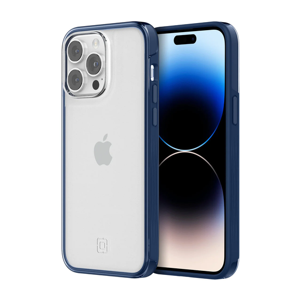 Incipio George Organicore Case For iPhone 14 Pro Max - Blue/Clear