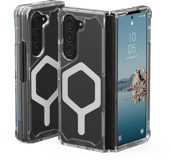 UAG Plyo Pro Case For Samsung Galaxy Z Fold 5 - Ice/Silver