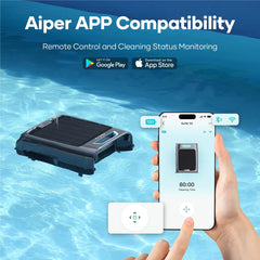 Aiper Surfer S2 Cordless Automatic Pool Skimmer - Black