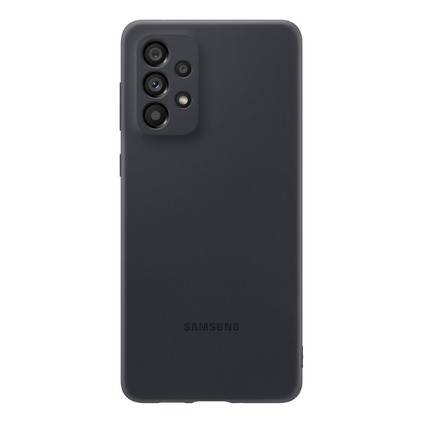 Samsung Silicon Cover For Samsung Galaxy A73 5G - Black