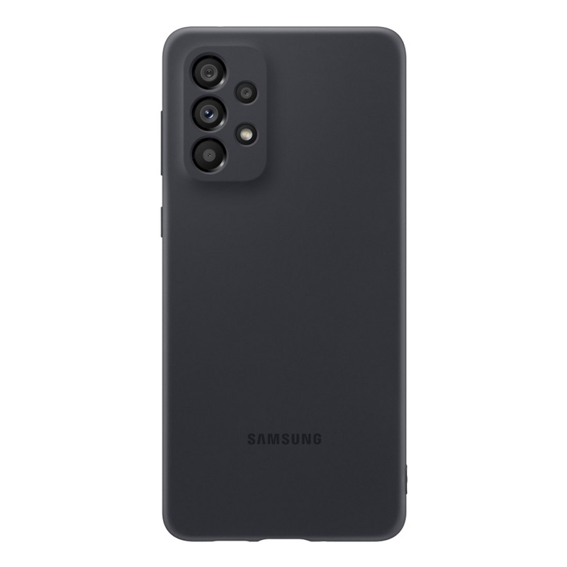 Samsung Silicon Cover For Samsung Galaxy A73 5G - Black