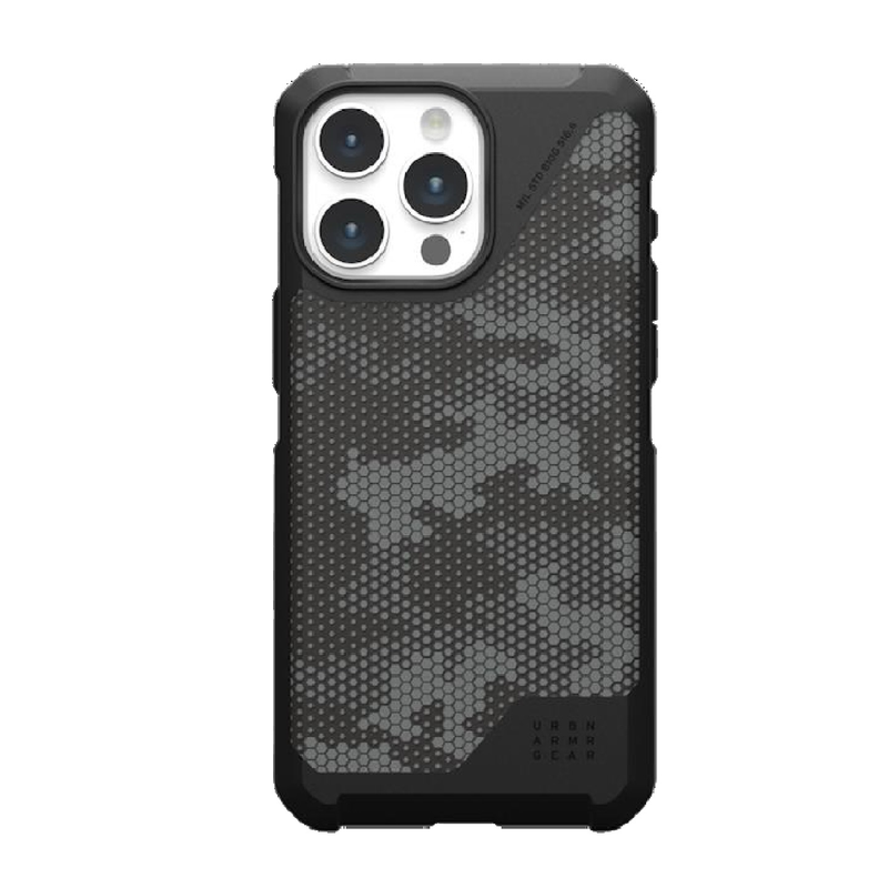 UAG Metropolis LT Magsafe Case For iPhone 16 Pro - Micro Hex Camo Graphite