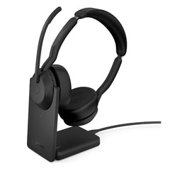 Jabra Evolve2 55 UC Stereo Wireless USB-A Headset - Black