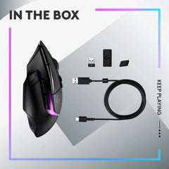 Logitech G502 X Plus Wireless RGB Gaming Mouse - Black