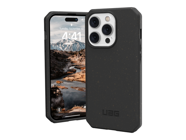 UAG Biodegradable Outback Case For iPhone 14 Pro - Black
