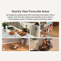 eufy Indoor Cam S350 4K Dual-Camera Pan-Tilt Security Camera - White