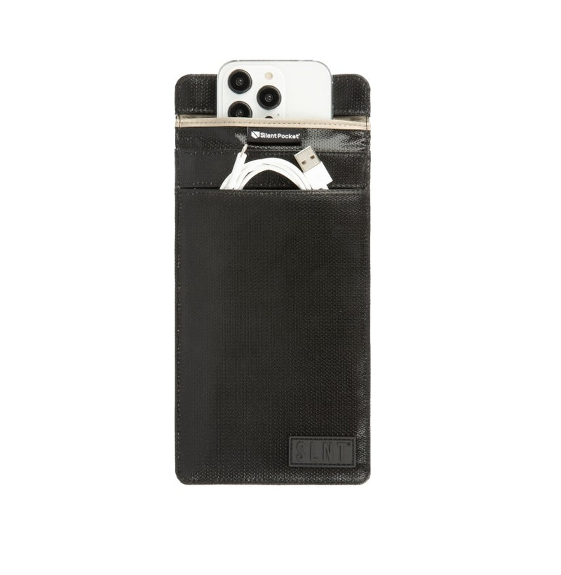SLNT Faraday Phone Sleeve Medium Fire - Black