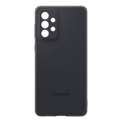 Samsung Silicon Cover For Samsung Galaxy A73 5G - Black