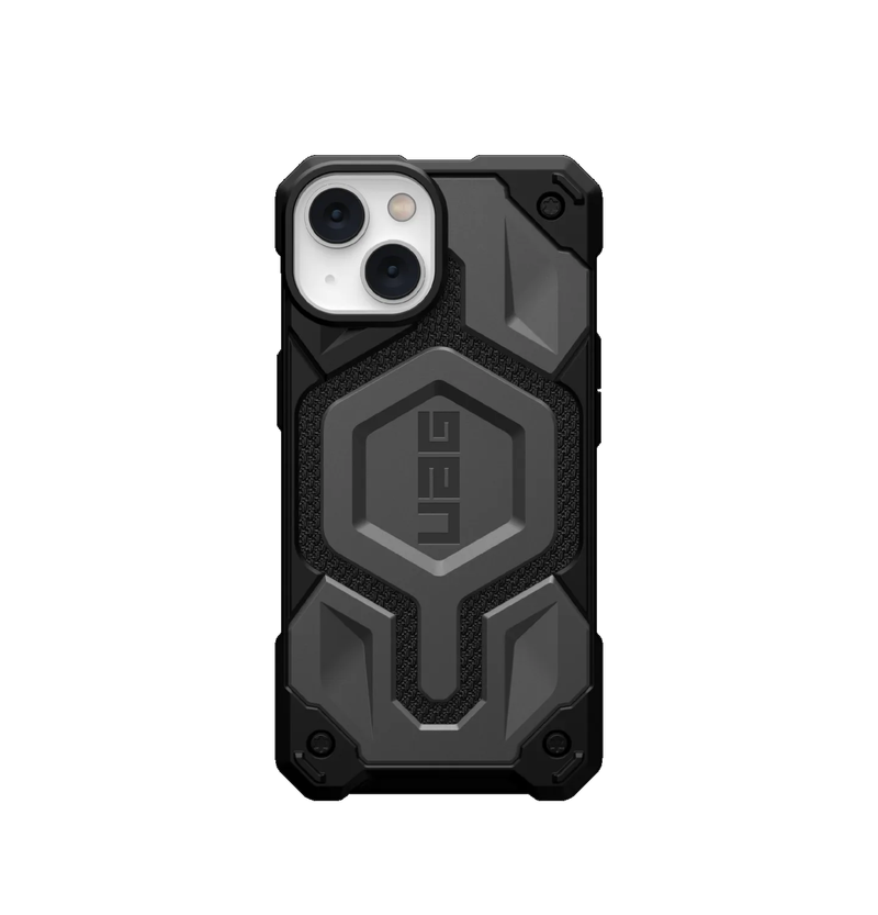 UAG Monarch Pro Case For iPhone 14 - Kevlar Silver