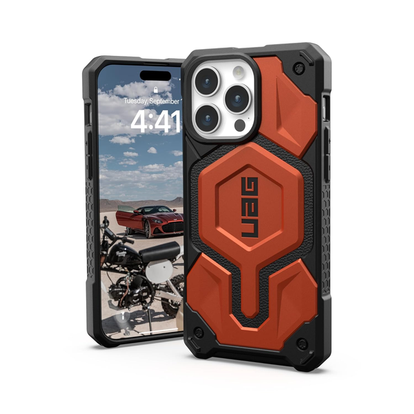 UAG Monarch Pro Magsafe Case for iPhone 16 Pro Max - Rust