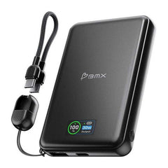 BMX SolidSafe 10K 30W Semi-Solid-State Power Bank B2-10-BK - Black