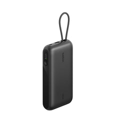 Belkin UltraCharge 20K Power Bank with Integrated Cable - Black