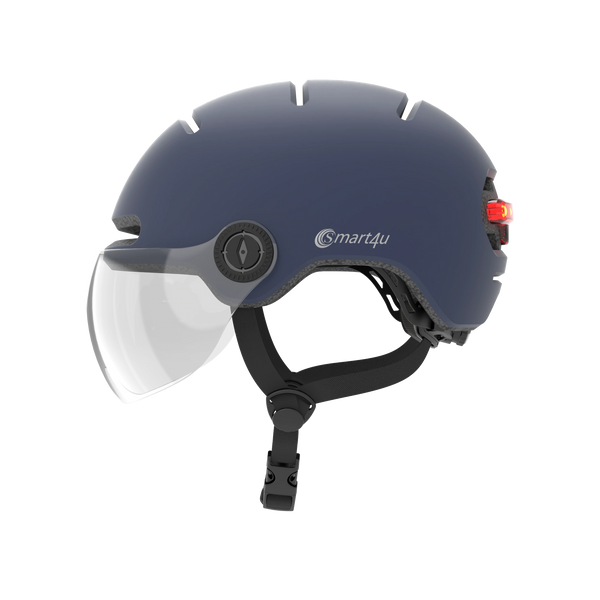 Smart Urban L79 Large Helmet w/ Brake Warning Light - Blue