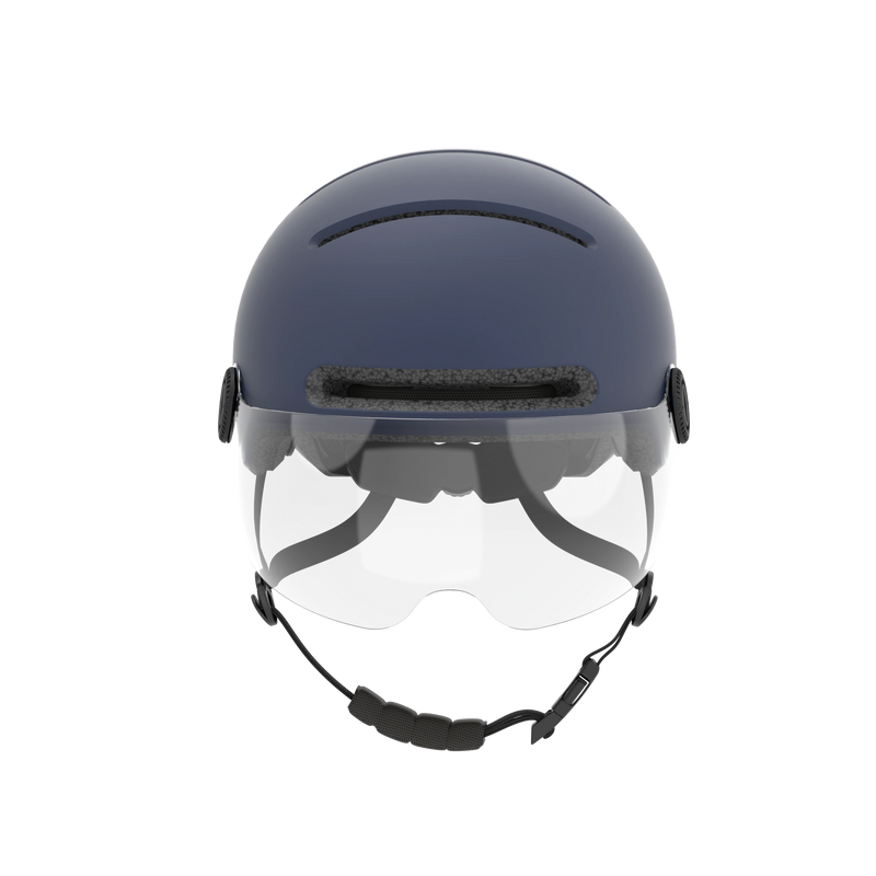 Smart Urban L79 Large Helmet w/ Brake Warning Light - Blue