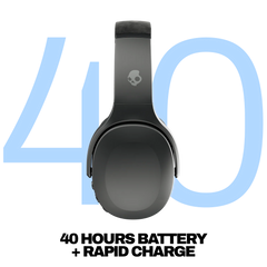 Skullcandy Crusher Evo Wireless Over-Ear Headphones - Black
